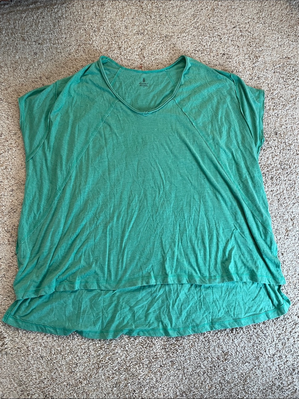 FP Movement by Free People City Vibes Oversized Tee in Teal / Seafoam Green!